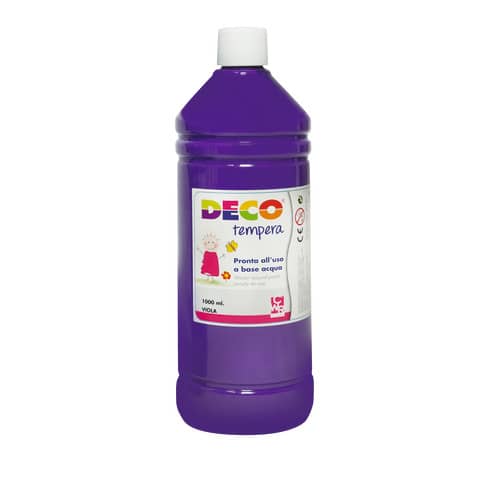 Tempera in flacone Deco 1 L - viola - 08808/11